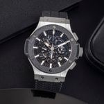 Hublot Big Bang Aero Bang 311.SM.1170.GR (Unknown (random serial)) - Black dial 45 mm Steel case (1/8)