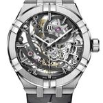 Maurice Lacroix Aikon AI6028-SS001-030-1 (2025) - Transparant wijzerplaat 45mm Staal (1/1)