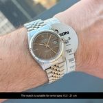 Rolex Datejust 36 16014 (1970) - Grey dial 36 mm Steel case (2/8)