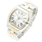 Cartier Roadster 2510 (2008) - Zilver wijzerplaat 37mm Staal (2/7)