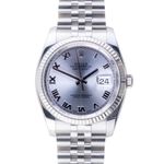 Rolex Datejust 36 116234 (2017) - Grijs wijzerplaat 36mm Staal (3/8)