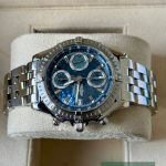 Breitling Chronomat A13352 (2003) - Blue dial 39 mm Steel case (4/7)