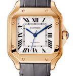Cartier Santos WGSA0028 (2026) - Silver dial 35 mm Rose Gold case (1/1)