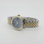 Rolex Datejust 31 68273 (1995) - Blue dial 31 mm Gold/Steel case (4/8)