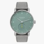 NOMOS Metro 1124.SB (2024) - Groen wijzerplaat 33mm Staal (3/3)