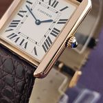 Cartier Tank Solo W5200025 (2020) - Silver dial 24 mm Rose Gold case (2/4)