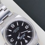 Rolex Explorer 214270 (2019) - Black dial 39 mm Steel case (4/8)