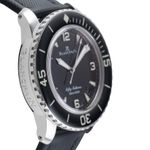 Blancpain Fifty Fathoms 5015-1130-52A (Unknown (random serial)) - Black dial 45 mm Steel case (7/8)