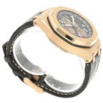 Audemars Piguet Royal Oak Offshore Chronograph 26470OR.OO.A002CR.02 (2021) - Black dial 42 mm Rose Gold case (5/8)