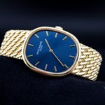 Patek Philippe Golden Ellipse 3848 (Onbekend (willekeurig serienummer)) - Blauw wijzerplaat 32mm Geelgoud (2/7)