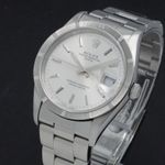 Rolex Oyster Perpetual Date 15210 (1997) - Silver dial 34 mm Steel case (6/7)