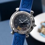 Chopard Happy Sport 27/8922 (2005) - Zwart wijzerplaat 31mm Staal (3/8)