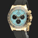 Rolex Daytona 126518LN (2026) - Turquoise dial 40 mm Yellow Gold case (1/8)
