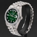 Rolex Day-Date 36 18346 (1993) - Silver dial 36 mm Platinum case (4/8)
