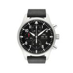 IWC Pilot Chronograph IW377709 (Unknown (random serial)) - Black dial 43 mm Steel case (1/5)