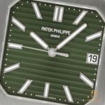 Patek Philippe Cubitus 5821/1A-001 (2024) - Green dial 45 mm Steel case (3/8)
