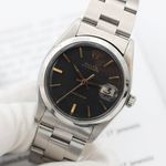 Rolex Oyster Precision 6694 (Unknown (random serial)) - Black dial 34 mm Steel case (4/8)