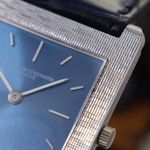 Vacheron Constantin Vintage 6840 (1960) - Blauw wijzerplaat 26mm Witgoud (5/8)