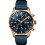 IWC Pilot Chronograph IW388109 (2025) - Blauw wijzerplaat 41mm Brons (1/1)