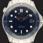 Omega Seamaster Diver 300 M 212.30.41.20.03.001 (Onbekend (willekeurig serienummer)) - Blauw wijzerplaat 41mm Staal (2/8)