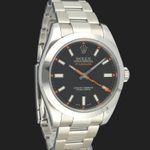 Rolex Milgauss 116400 (2009) - Zwart wijzerplaat 40mm Staal (4/8)