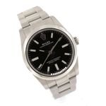 Rolex Oyster Perpetual 34 124200 (2021) - Zwart wijzerplaat 34mm Staal (1/6)