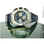 Audemars Piguet Royal Oak Offshore 26420TI.OO.A027CA.01 (2021) - Blue dial 43 mm Titanium case (3/5)