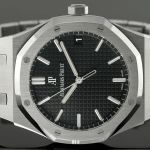 Audemars Piguet Royal Oak Selfwinding 15500ST.OO.1220ST.03 (2022) - Zwart wijzerplaat 41mm Staal (3/6)