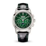 Patek Philippe Perpetual Calendar Chronograph 5270P-014 (2025) - Green dial 41 mm Platinum case (1/1)