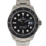 Rolex Yacht-Master 42 226627 (2024) - Black dial 42 mm Titanium case (1/3)