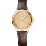 Omega De Ville 434.23.30.60.58.001 (2025) - Champagne dial 30 mm Gold/Steel case (1/1)