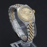 Rolex Lady-Datejust 79173 (2003) - Gold dial 26 mm Gold/Steel case (6/7)