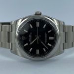 Rolex Oyster Perpetual 36 116000 (2018) - Black dial 36 mm Steel case (1/8)