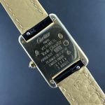 Cartier Tank 366001 (1990) - White dial 20 mm Gold/Steel case (3/8)