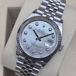Rolex Datejust 36 126234 (2026) - Pearl dial 36 mm Steel case (2/8)