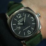 Panerai Radiomir Black Seal PAM00183 (2009) - Zwart wijzerplaat 44mm Staal (1/8)