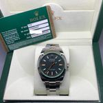Rolex Milgauss 116400GV (2009) - Black dial 40 mm Steel case (5/5)