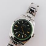 Rolex Milgauss 116400GV (2009) - Black dial 40 mm Steel case (1/5)