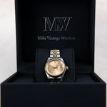 Rolex Lady-Datejust 69173 (1995) - Champagne wijzerplaat 26mm Goud/Staal (8/8)