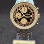 Breitling Old Navitimer A13019 (Onbekend (willekeurig serienummer)) - Zwart wijzerplaat 41mm Staal (1/5)