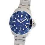 TAG Heuer Aquaracer 300M WBP201B.BA0632 (2024) - Blauw wijzerplaat 43mm Staal (1/8)