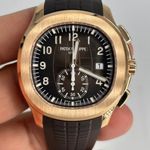 Patek Philippe Aquanaut 5968R-001 (2024) - Brown dial 42 mm Rose Gold case (8/8)