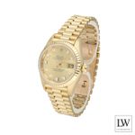 Rolex Lady-Datejust 69178 (1986) - Champagne dial 26 mm Yellow Gold case (4/8)