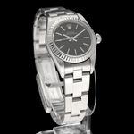 Rolex Oyster Perpetual 26 76094 (2005) - Black dial 26 mm Steel case (3/6)