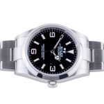 Rolex Explorer 124270 (2023) - Zwart wijzerplaat 36mm Staal (6/8)