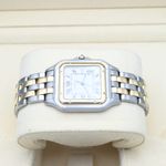 Cartier Panthère 187957 (Unknown (random serial)) - White dial 29 mm Gold/Steel case (3/8)