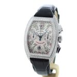 Franck Muller Conquistador 8002 CCD (2009) - Wit wijzerplaat 48mm Witgoud (1/6)