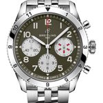 Breitling Classic AVI A233802A1L1A1 (2026) - Groen wijzerplaat 42mm Staal (1/1)