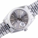 Rolex Datejust 36 16234 (1989) - Grey dial 36 mm Steel case (1/8)