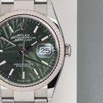 Rolex Datejust 36 126234 (2021) - Green dial 36 mm Steel case (5/8)